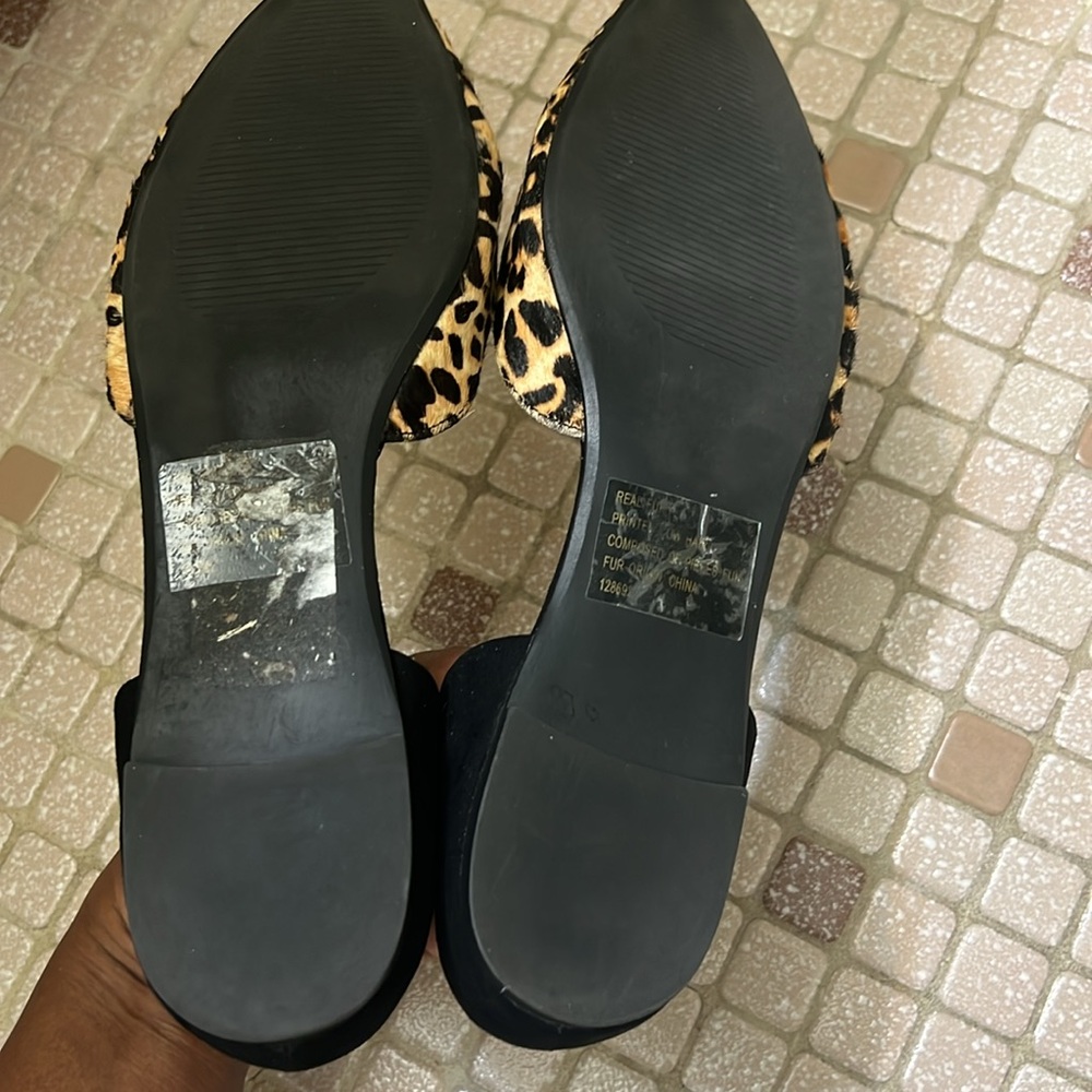 Steve Madden calf hair leopard shoes size 9.5 - Picture 5 of 7